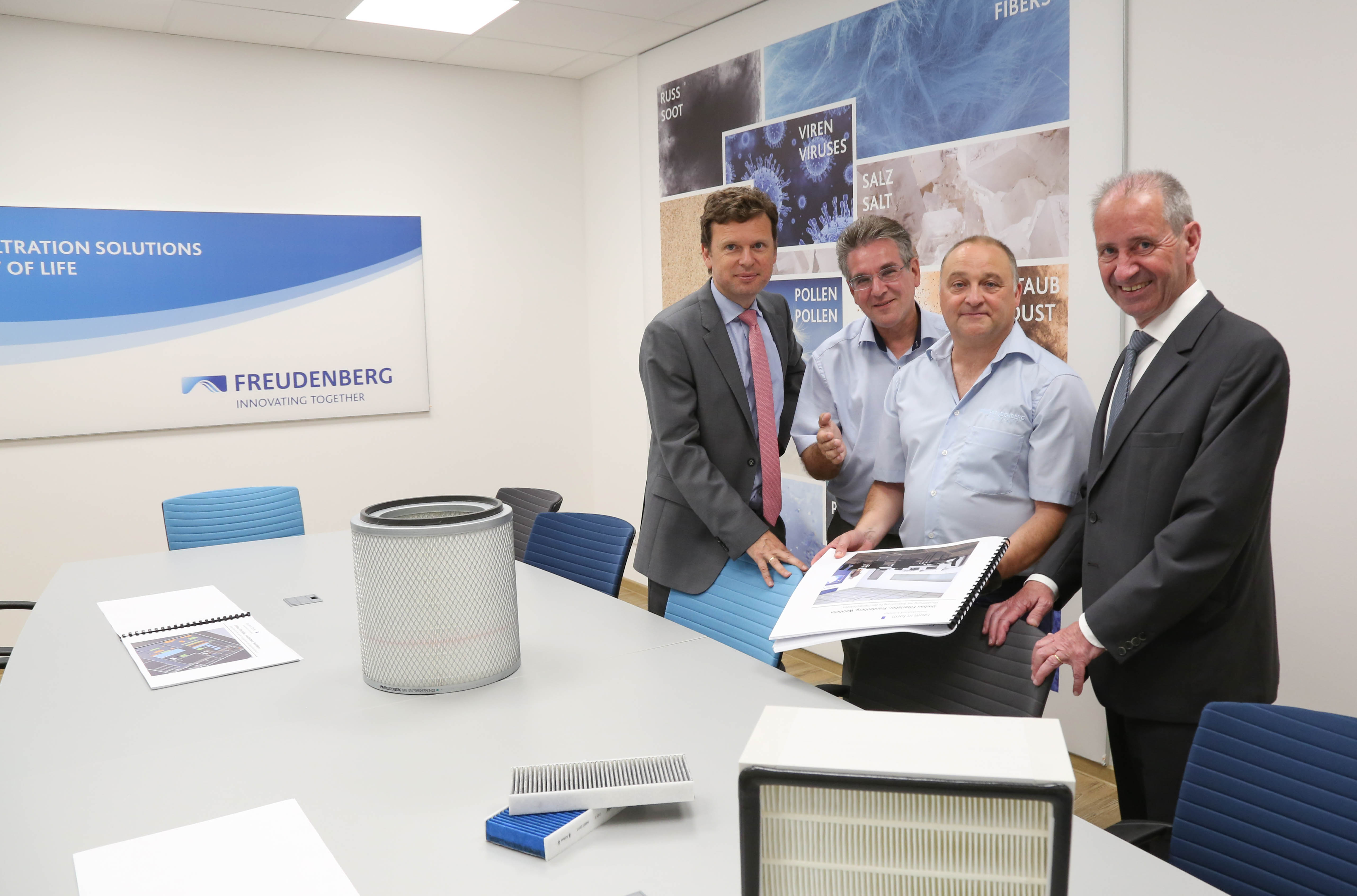 Freudenberg Filtration Technologies baut Labor in Weinheim aus